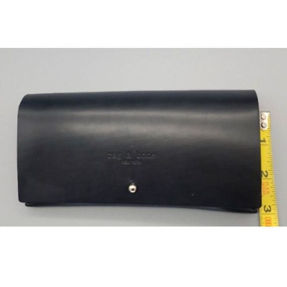 NWOT Rag & Bone Black Leather Sunglasses Case OS
